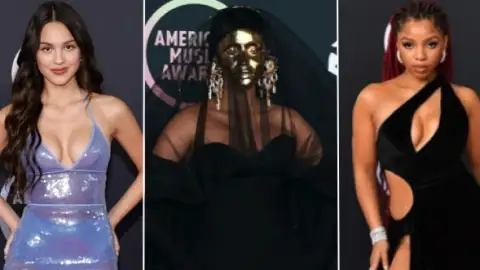 American Music Awards 2021: Confira as fotos do tapete vermelho