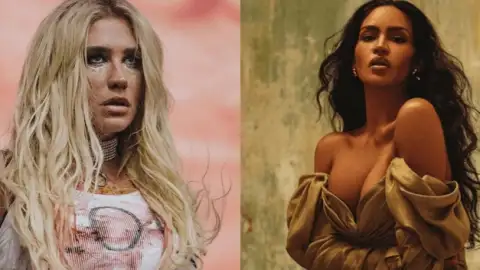 Kesha posta mensagem de apoio para Cassie Ventura após veredito de Diddy: "Eu acredito em você"
